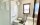 Il bagno condiviso dalle due camere matrimoniali del B&B Le Saline